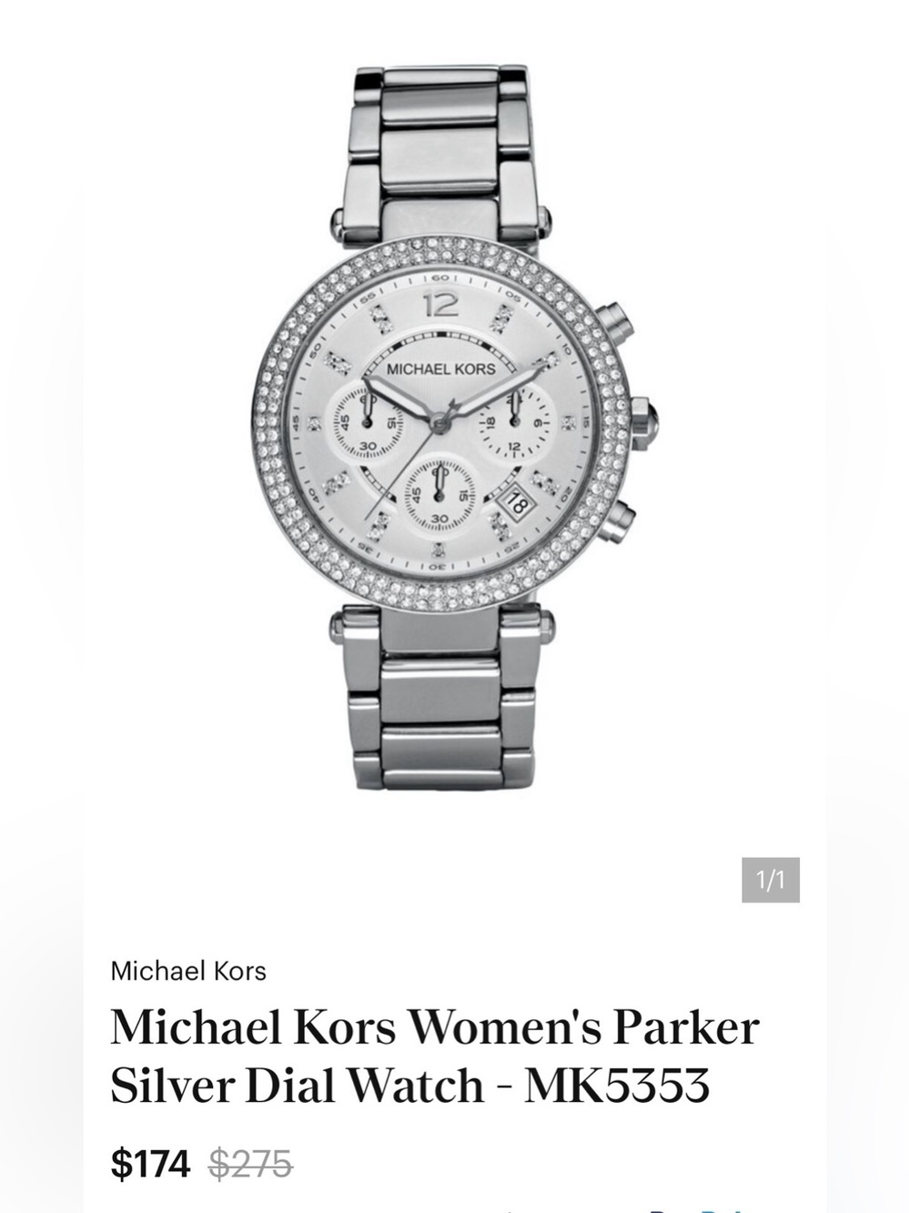 Michael Kors MK5353 Parker Women's Watch